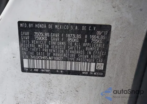 2018 Honda Fit Sport из США, поврежденный, VIN 3HGGK5H65JM716827